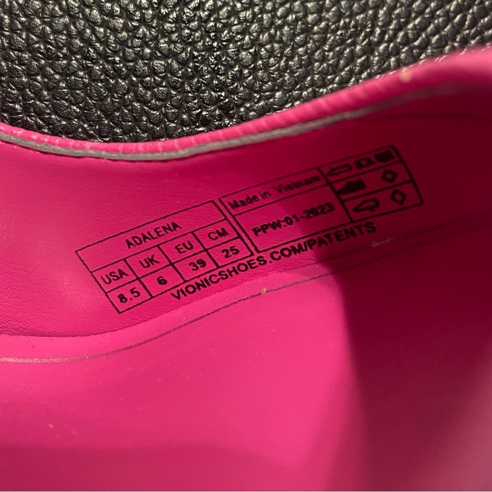 Vionic Pink Slingback Heels - NWT - Picture 4 of 6